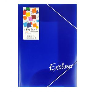 Teczka Argo A4 Excluso, Granatowa